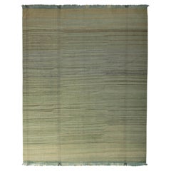 abc carpet Green Flatweave Rug - 10'11" x 13'5"