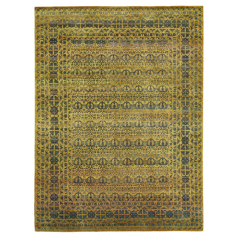 abc carpet Pink Alchemy Transitional Silk Rug - 8'8