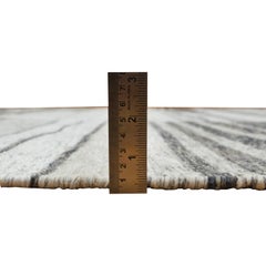 abc carpet Grey Swedish Inspired Dhurrie Wool Rug - 8' x 10'