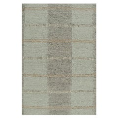 abc carpet Grey Swedish Inspired Flatweave Wool Rug - 9'5" x 11'10"
