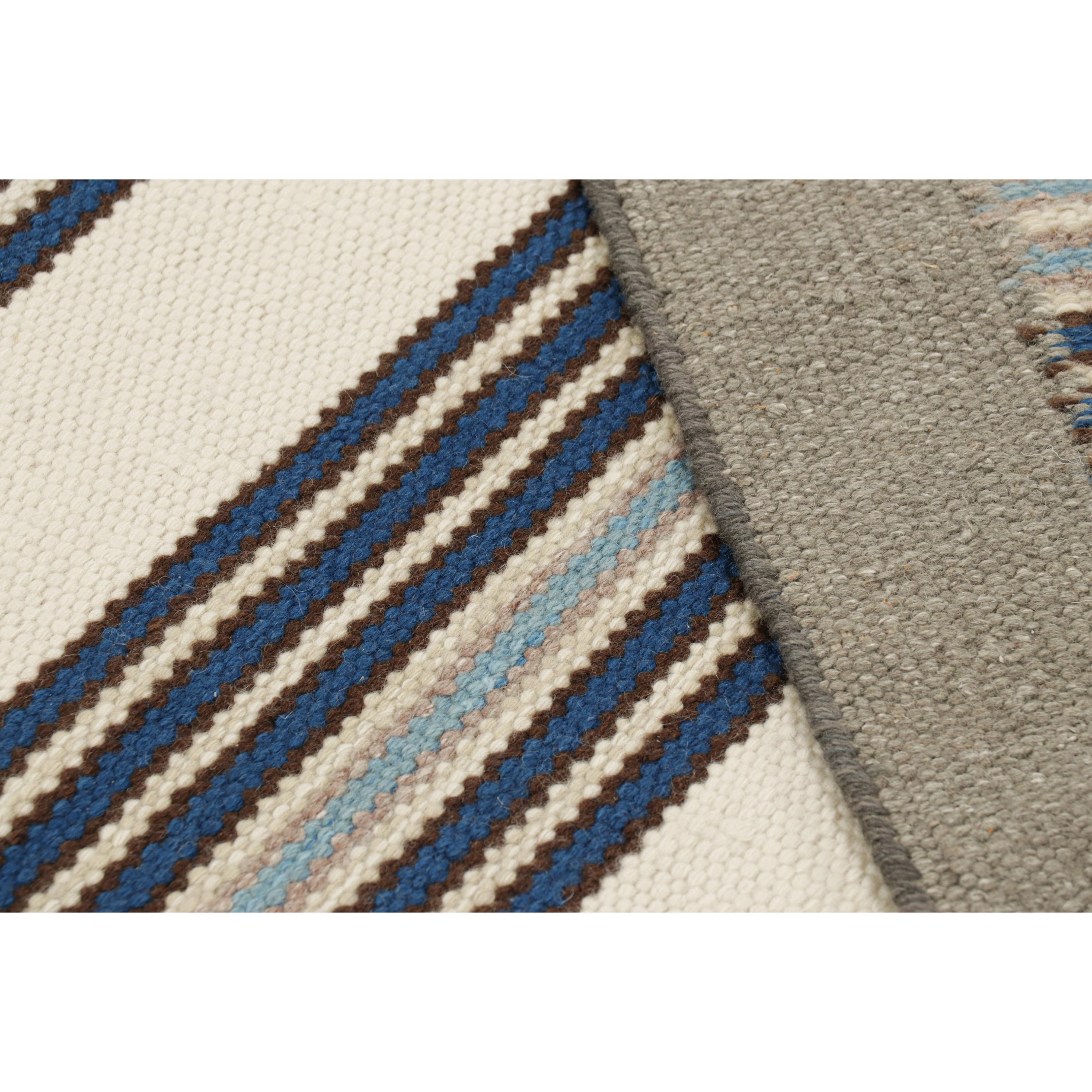 Il tappeto in lana a trama piatta Ivory Swedish Inspired - 9'10