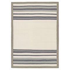 abc carpet Ivory Swedish Inspired Flatweave Wool Rug - 9'10" x 13'10"