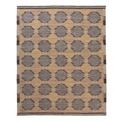 abc carpet Multicolored Flatweave Wool Cotton Silk Rug - 7'9" x 9'8"