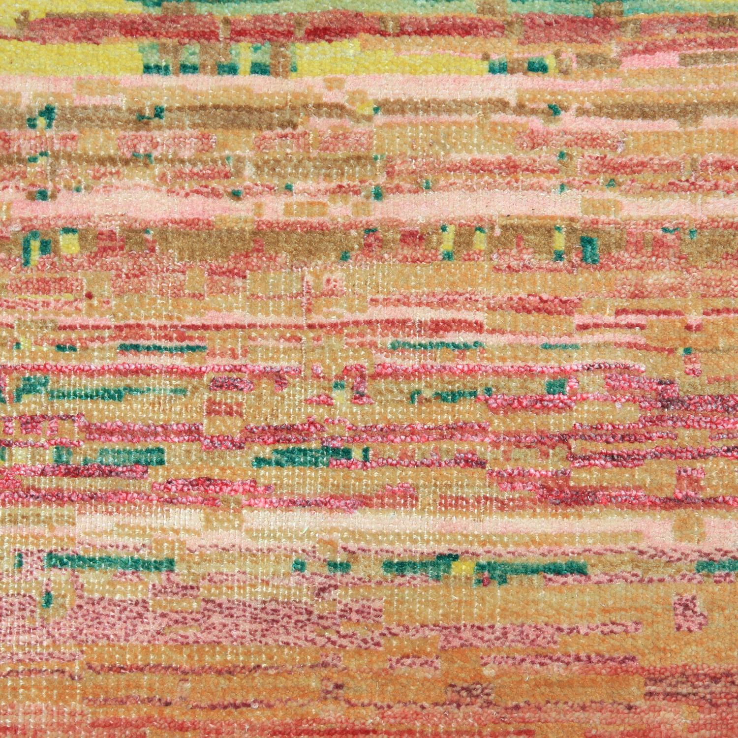 A glamorous union of incredible skill and a spectrum of colors, this Alchemy Rug - 2'1