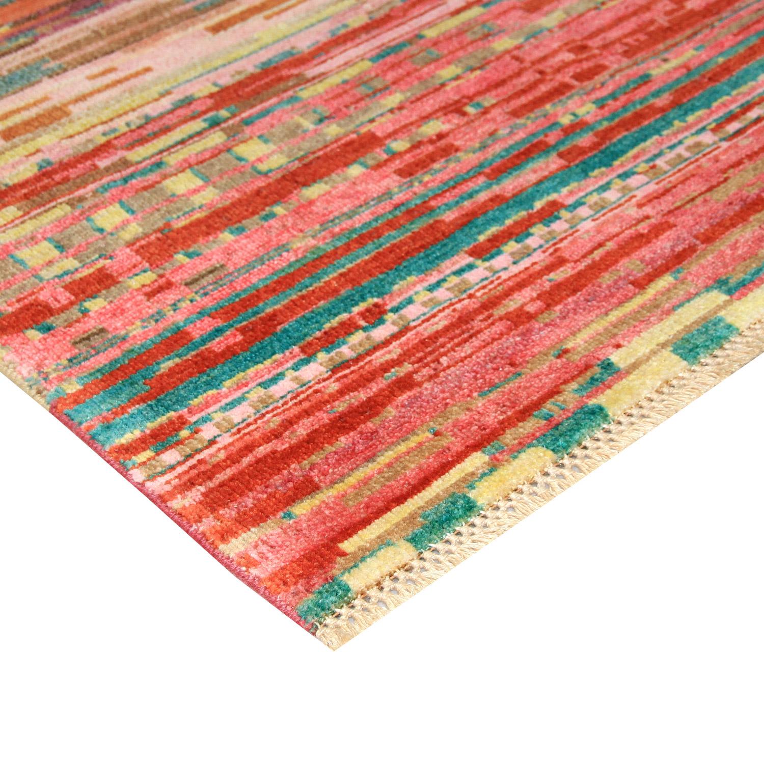 abc carpet Multicolored Alchemy Transitional Wool Runner - 2'1