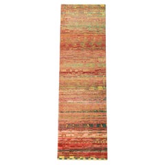abc carpet Multicolored Alchemy Transitional Wool Runner - 2'1" x 9'1"