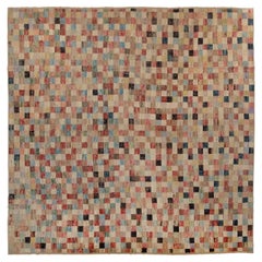 abc carpet Multicolored Zameen Transitional Wool Rug - 14'4" x 14'8"