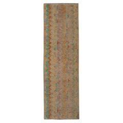 abc carpet Multicolored Zameen Transitional Wool Runner - 2'11" x 9'9"
