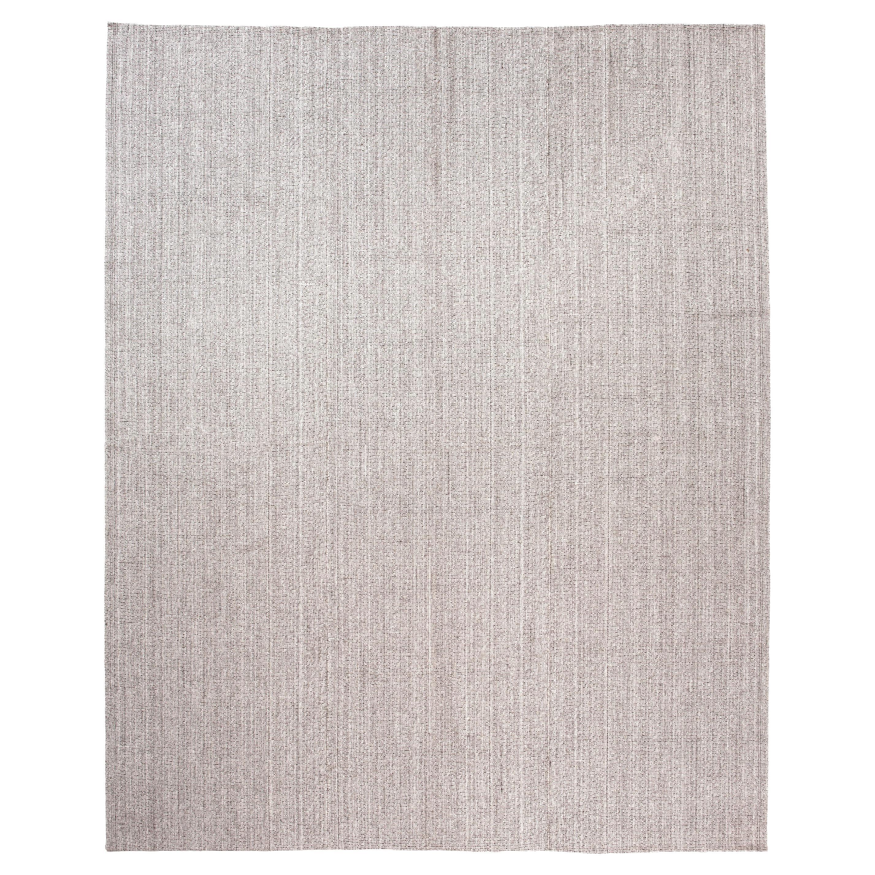 alfombra abc Alfombra de lana natural de tejido plano - 10'3 "x12'10 en venta