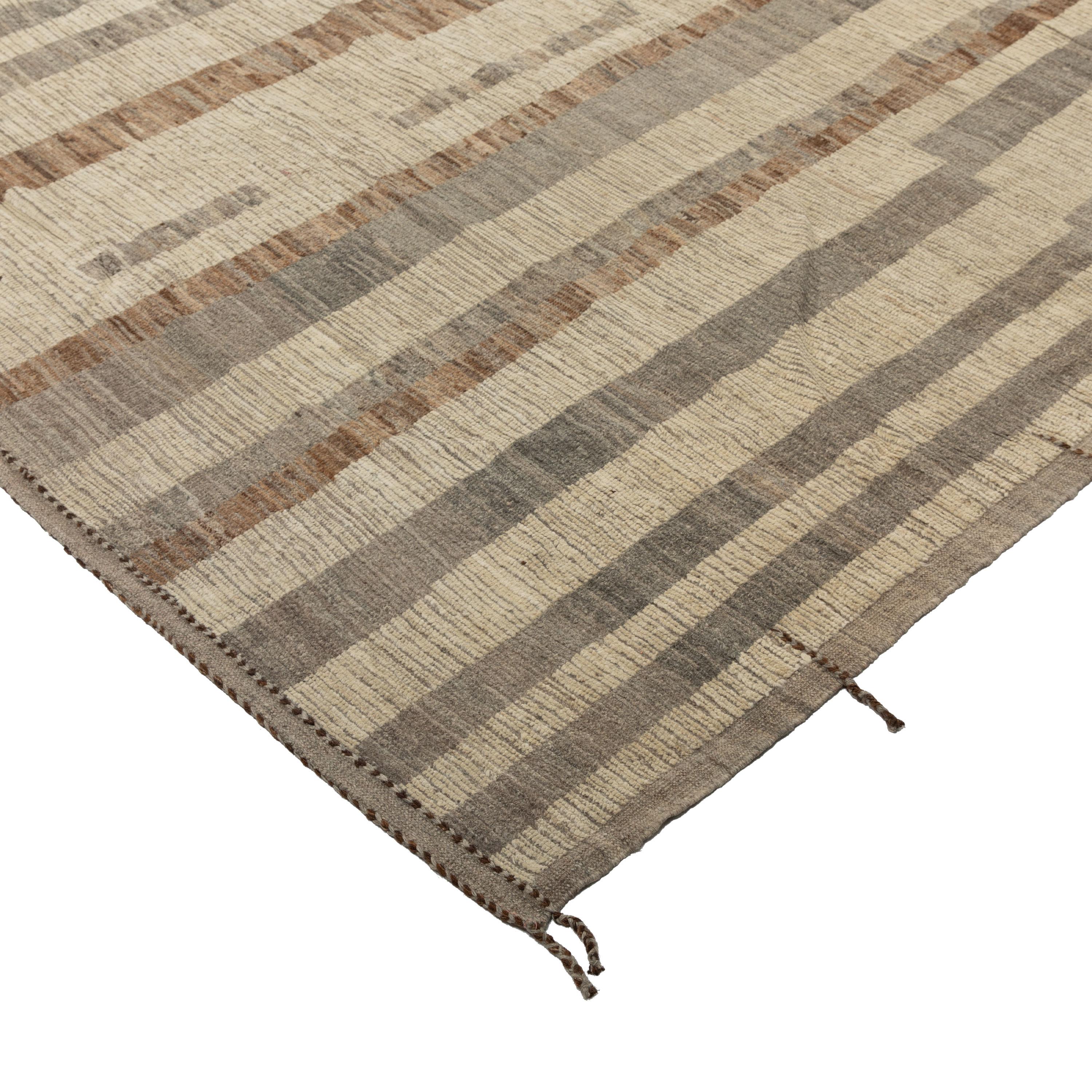abc Teppich natürlicher Zameen Transitional Wollteppich - 12'8