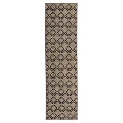 abc carpet Natural Zameen Transitional Runner in lana - 3'7" x 13'7"