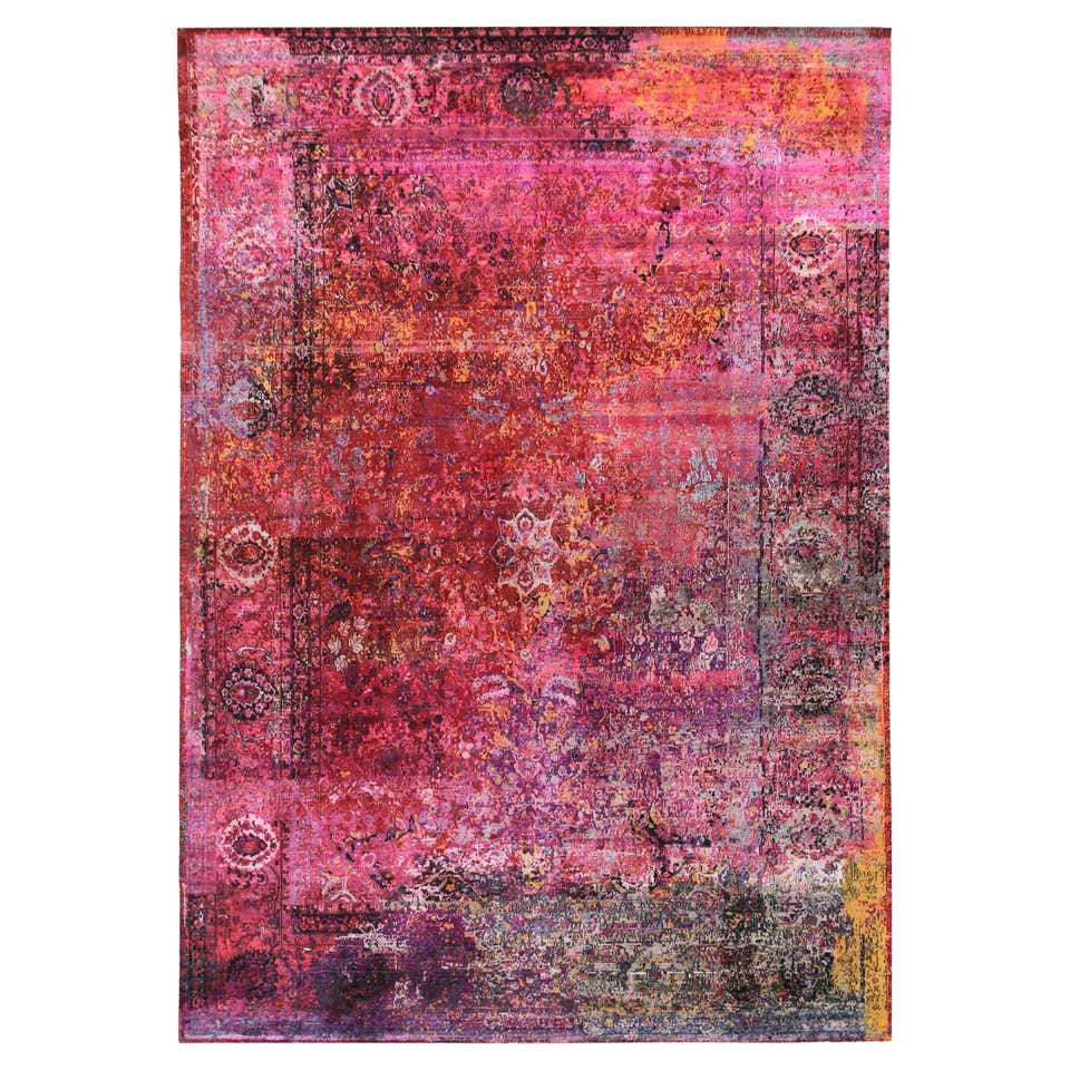 abc carpet Pink Alchemy Silk Rug - 9'11