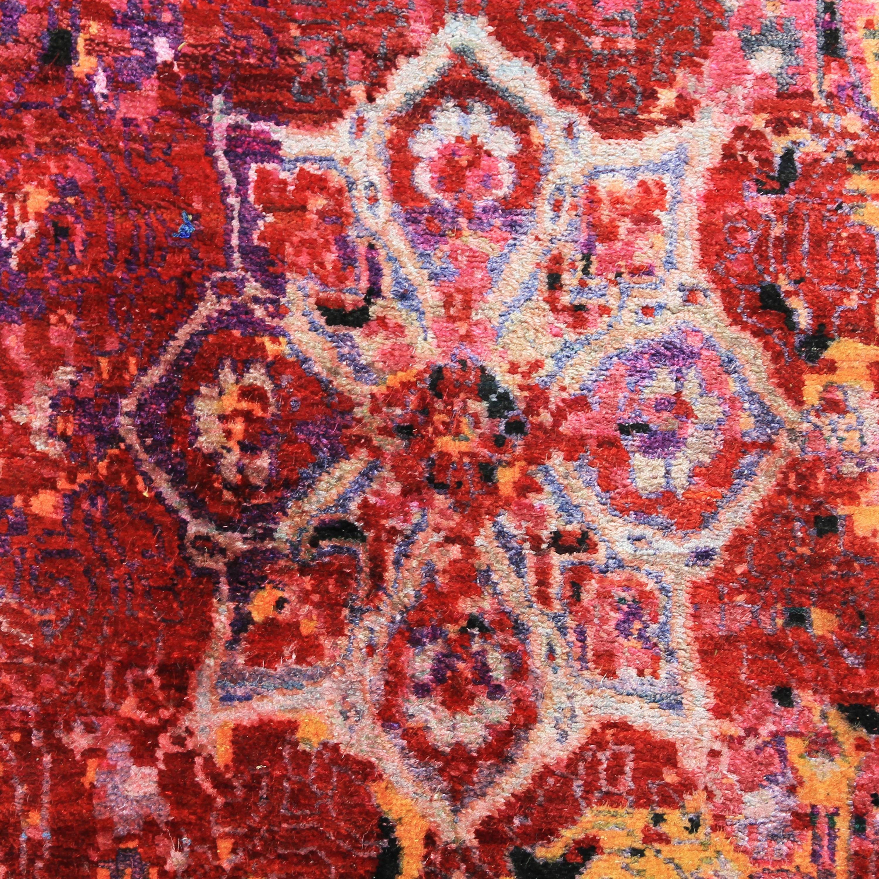 abc carpet Pink Alchemy Silk Rug - 9'11