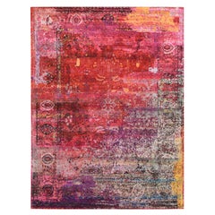 abc carpet Pink Alchemy Silk Rug - 9'11" x 14'2"