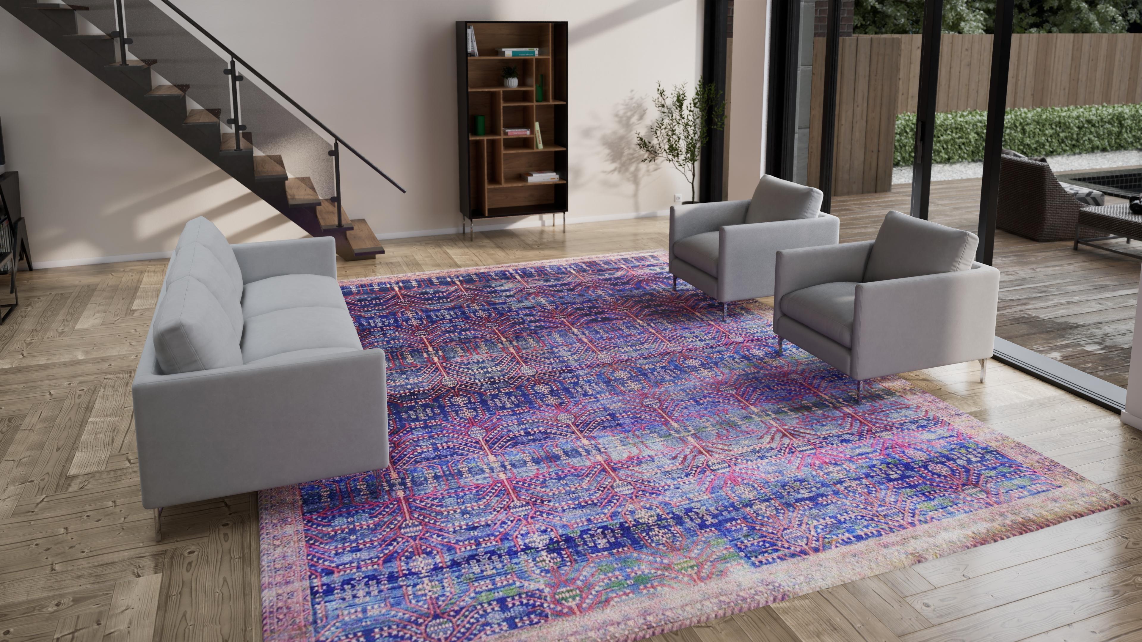 Lana abc carpet Purple Alchemy Tappeto transitorio in misto lana e seta - 11'8