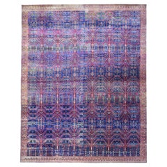 abc carpet Purple Alchemy Transitional Wool Silk Blend Rug - 11'8" x 15'2"