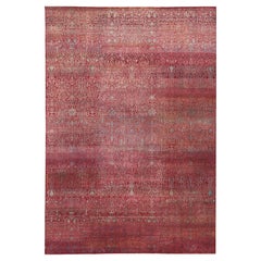 alfombra abc Alfombra de mezcla de lana y seda Alquimia Roja - 9' x 13'