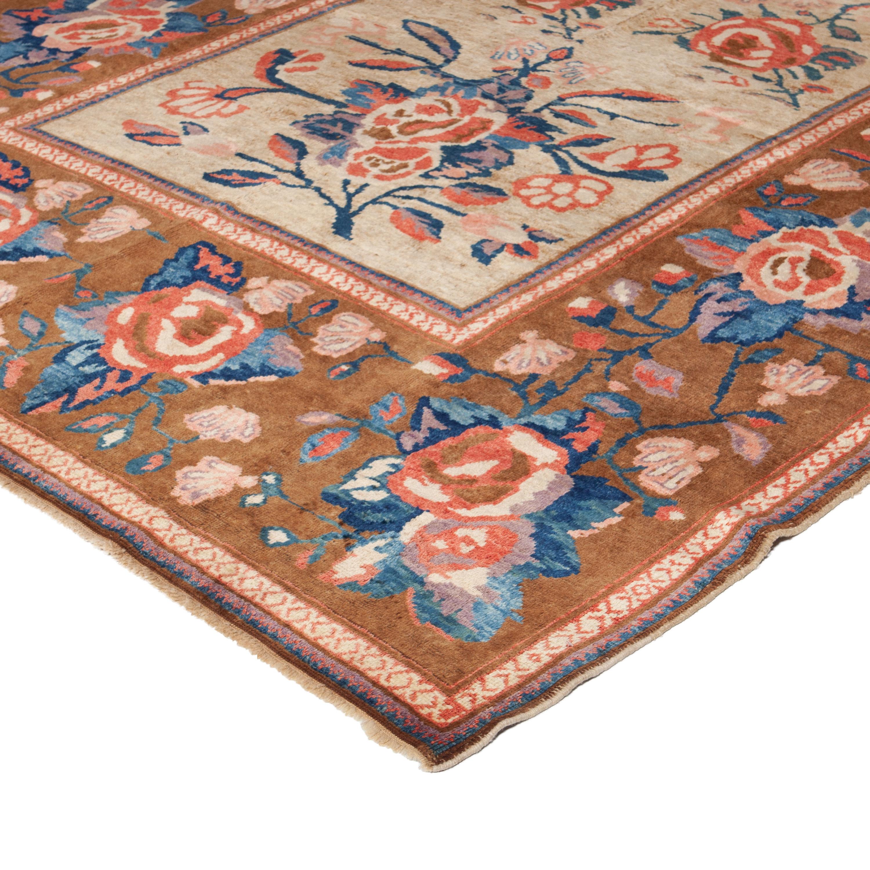 Persian abc carpet Vintage Traditional Karabagh Rug - 8' x 11'9