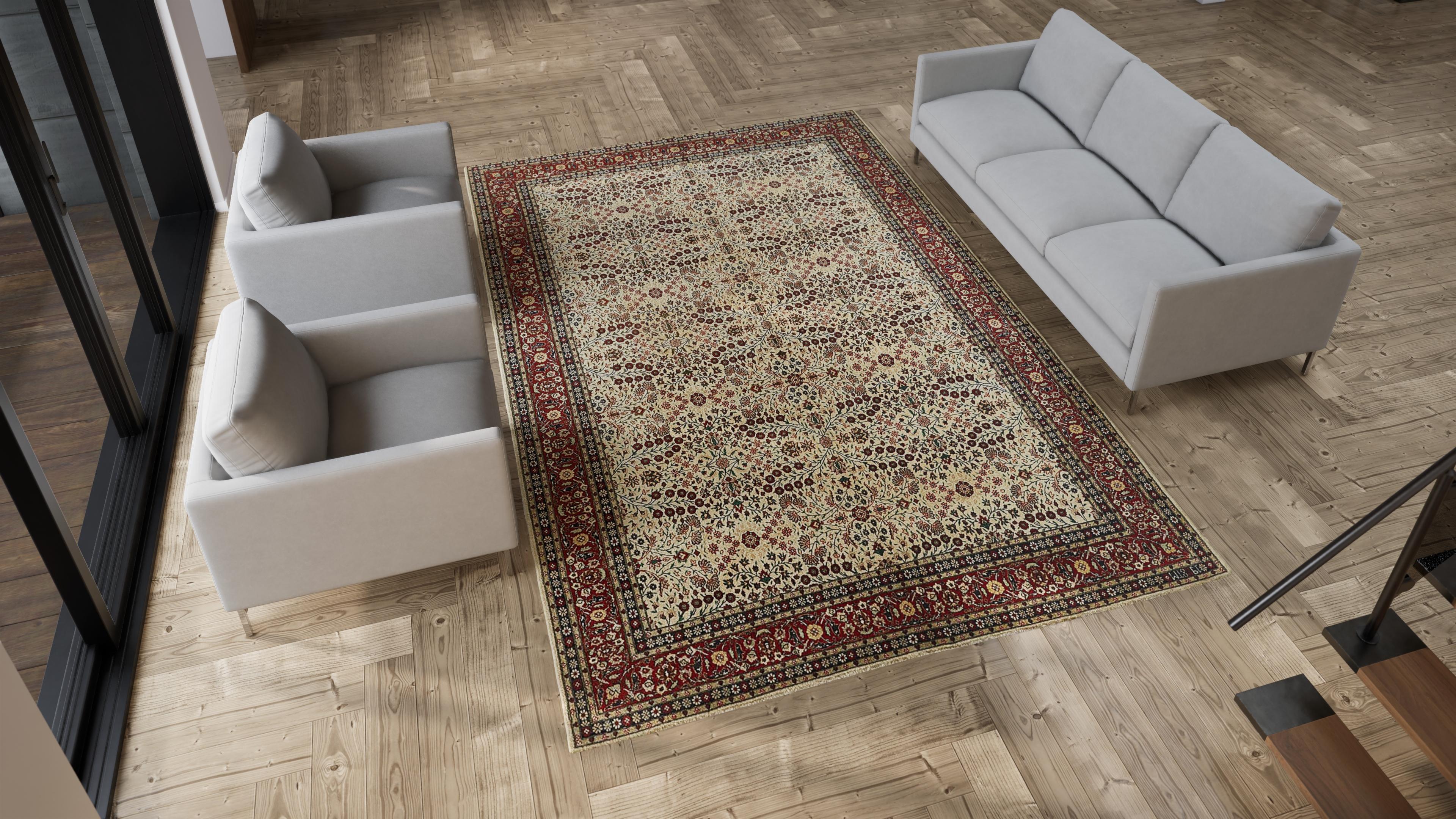 abc carpet Vintage Traditional Kayseri Rug - 7'9