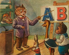 ABC Picture Block Learning Game