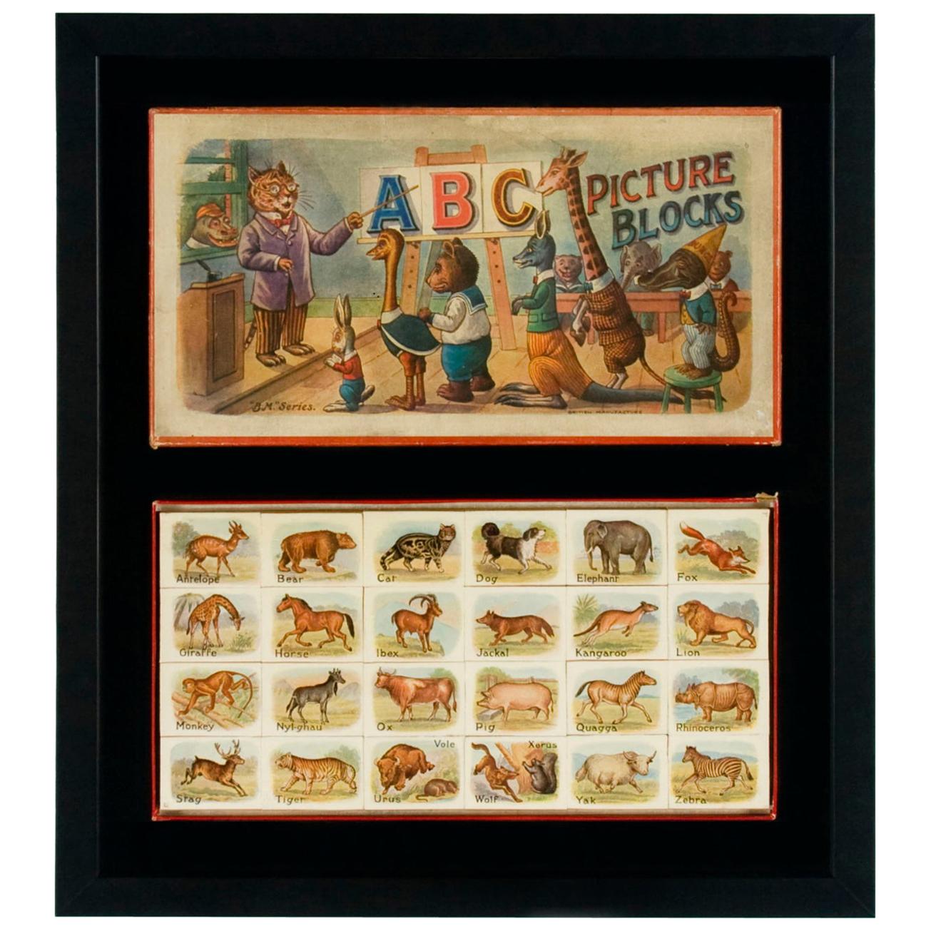 ABC Picture Block Learning Game For Sale