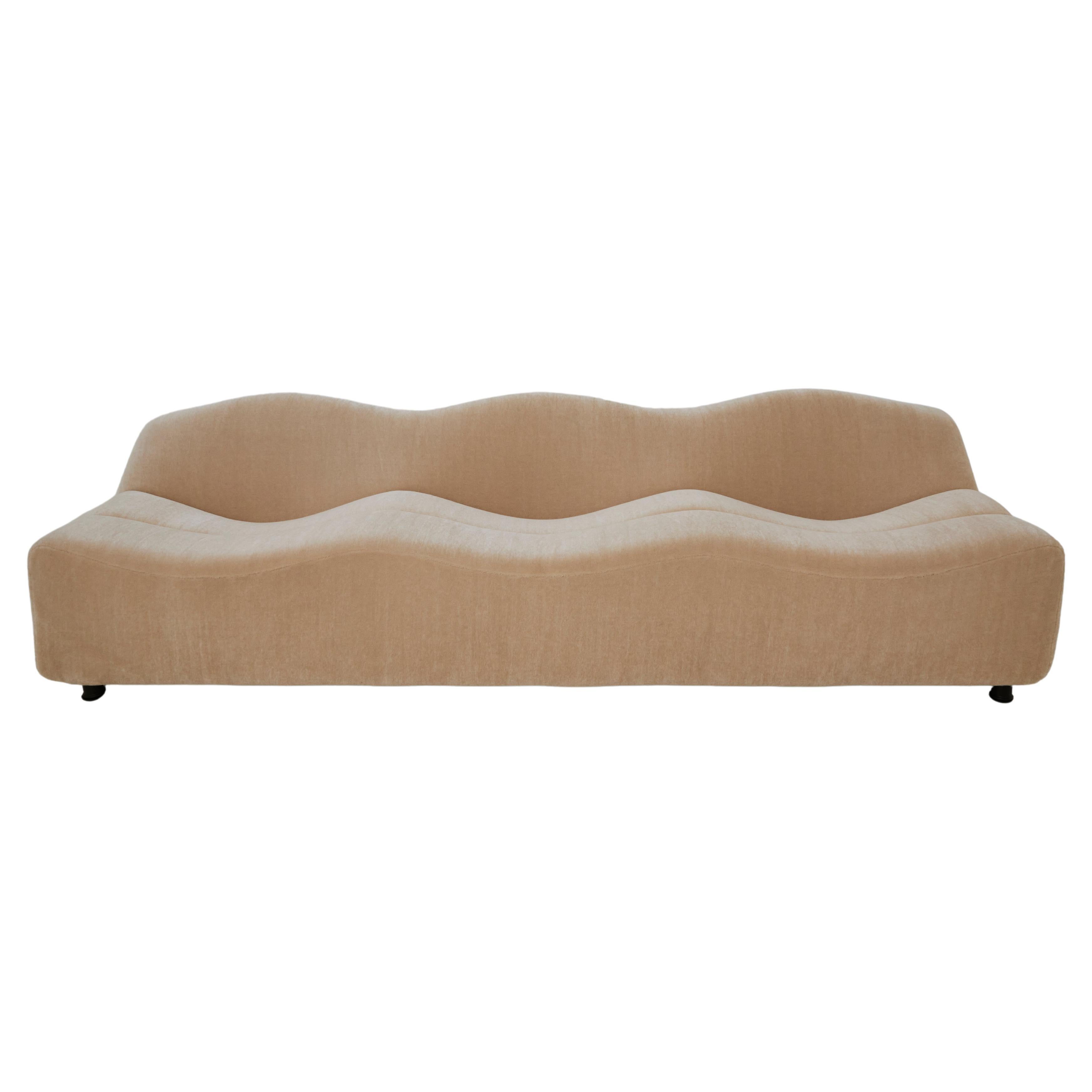 ABCD 3-Seat Sofa by Pierre Paulin for Artifort, Mohair  For Sale