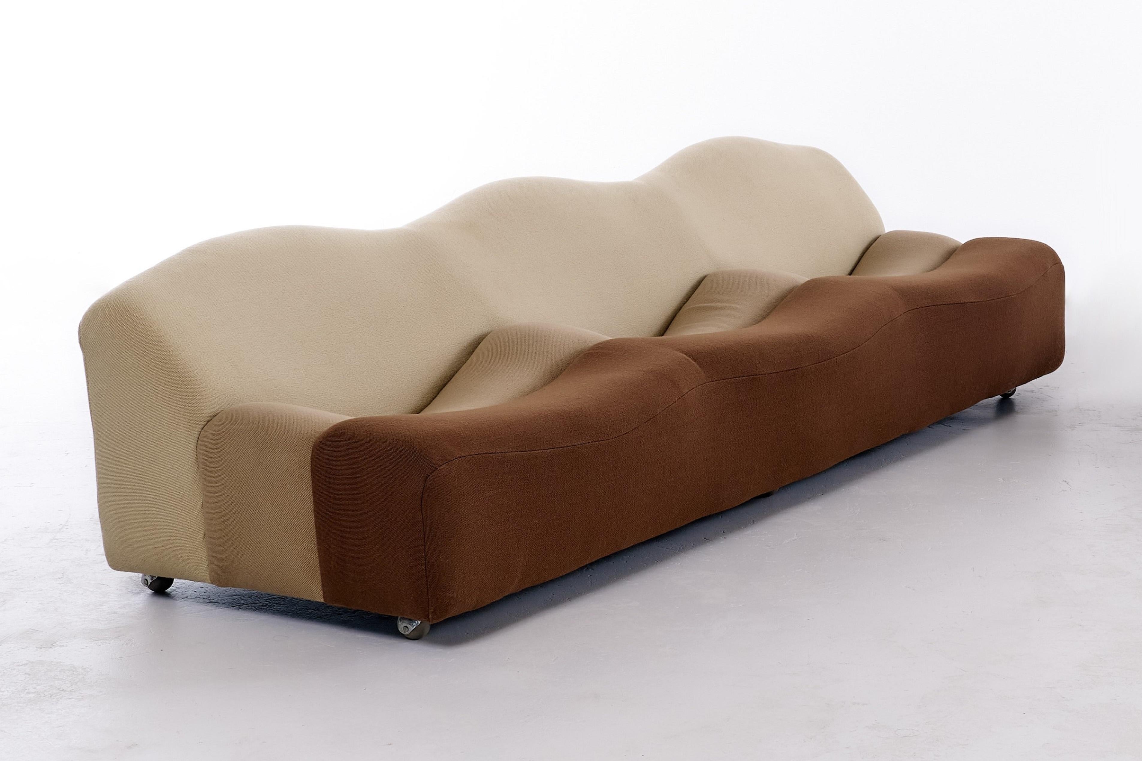 ABCD 3 Seater Sofa by Pierre Paulin for Artifort, Netherlands, 1969 For Sale 1