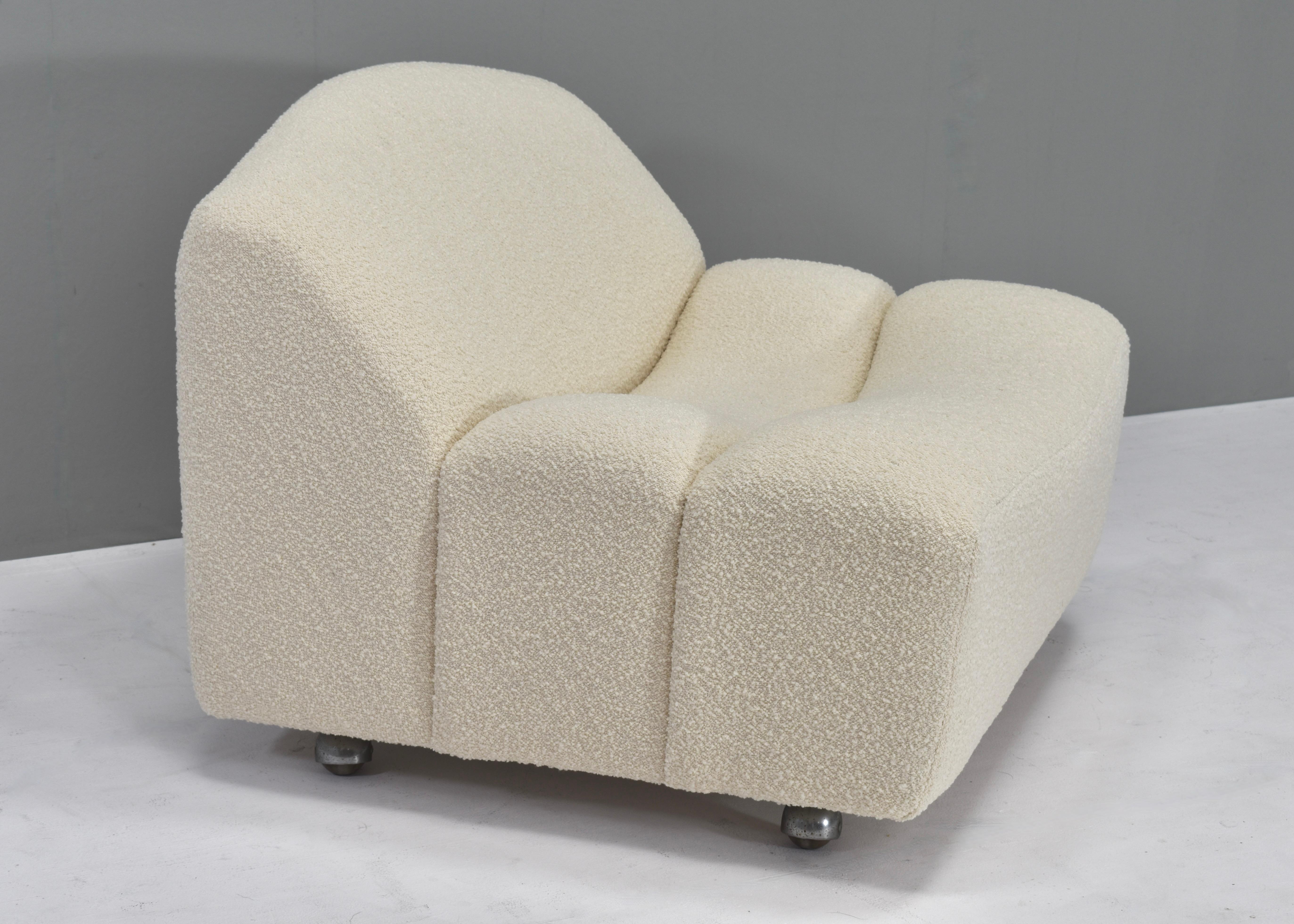 Dutch ABCD Armchair by Pierre Paulin for ARTIFORT New Upholstery, Netherlands - 1968 For Sale