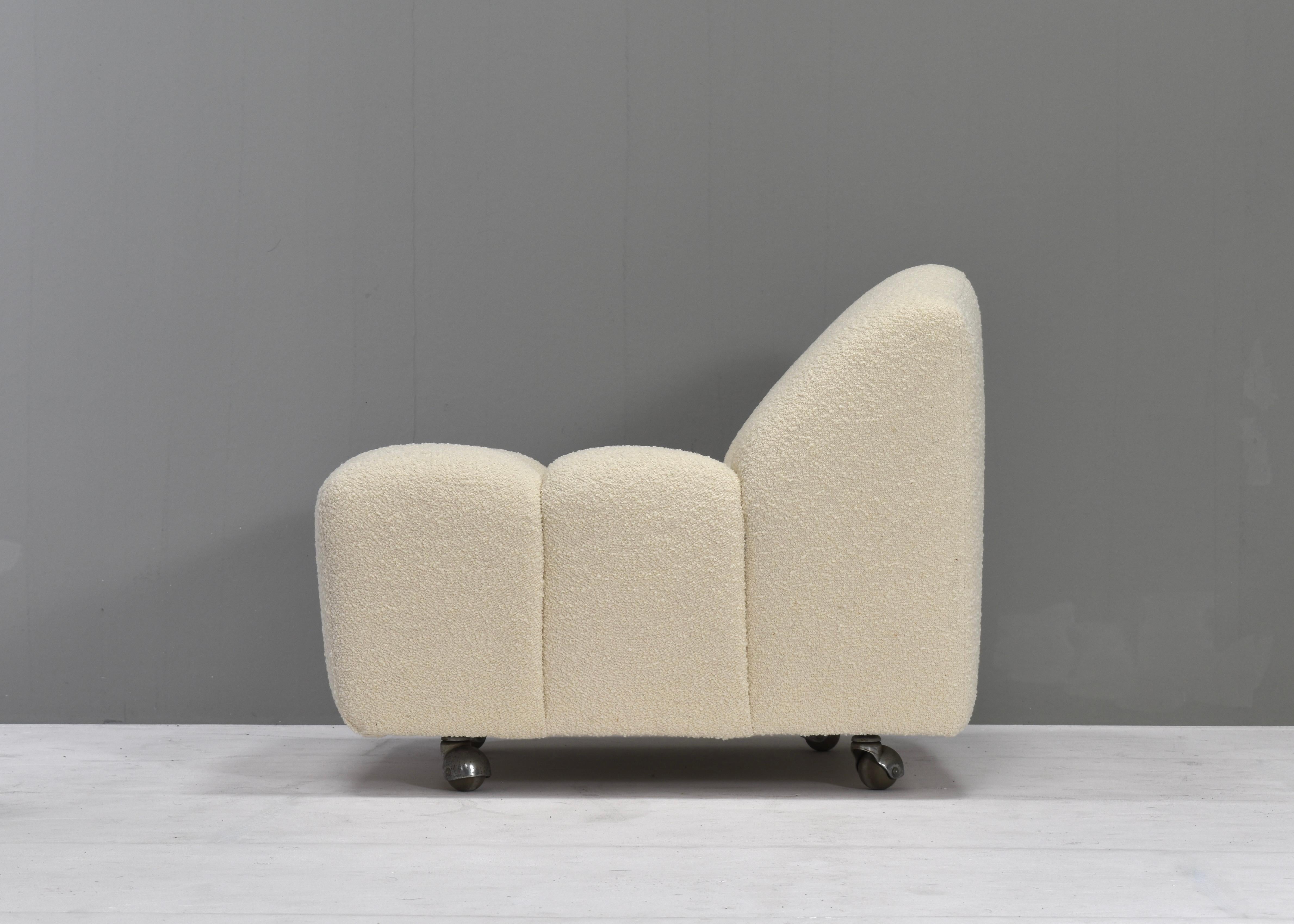 Fabric ABCD Armchair by Pierre Paulin for ARTIFORT New Upholstery, Netherlands - 1968 For Sale