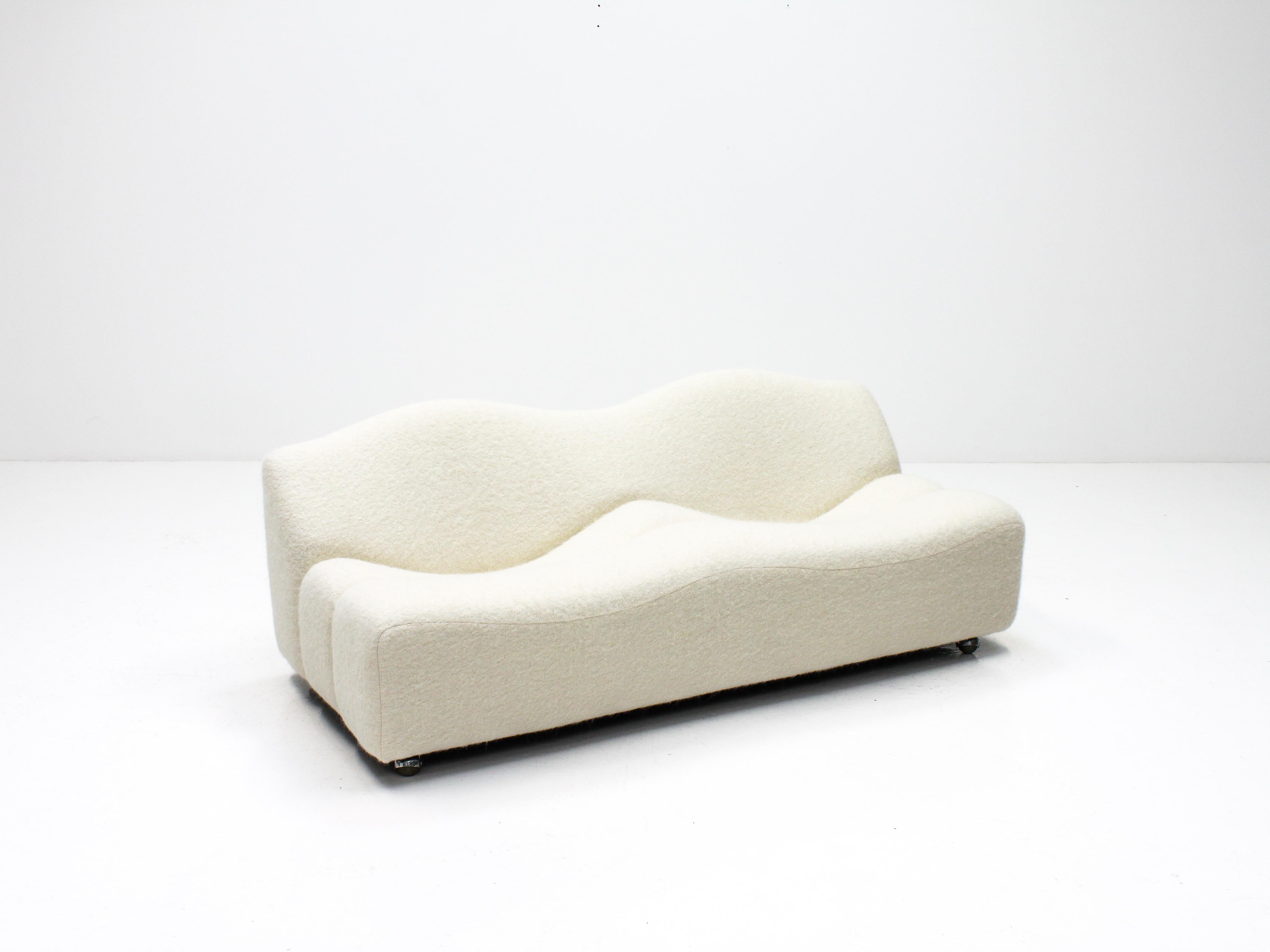 Mid-Century Modern ABCD Sofa by Pierre Paulin in Pierre Frey Fabric, Artifort, Netherlands, 1960s