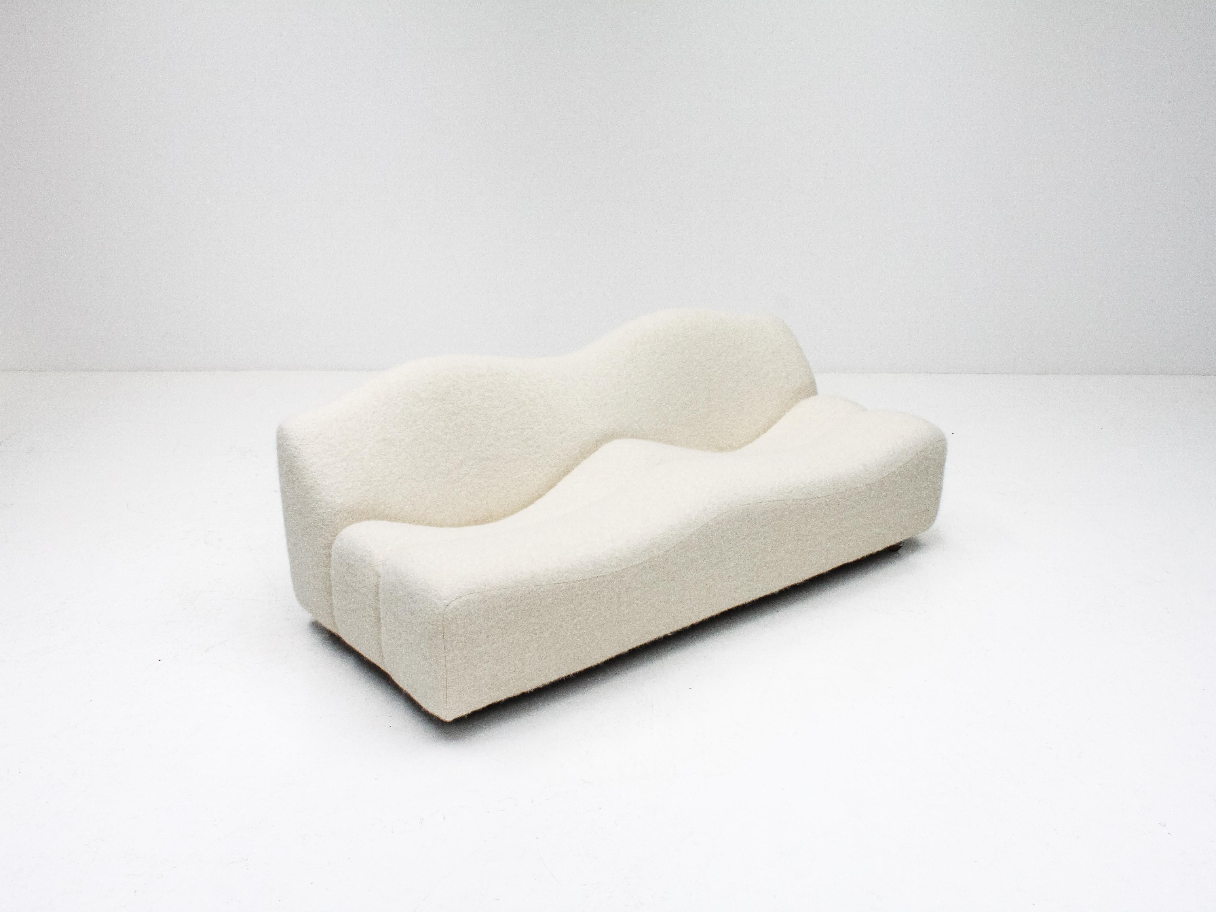 Mid-Century Modern ABCD Sofa by Pierre Paulin in Pierre Frey Fabric, Artifort, Netherlands, 1960s