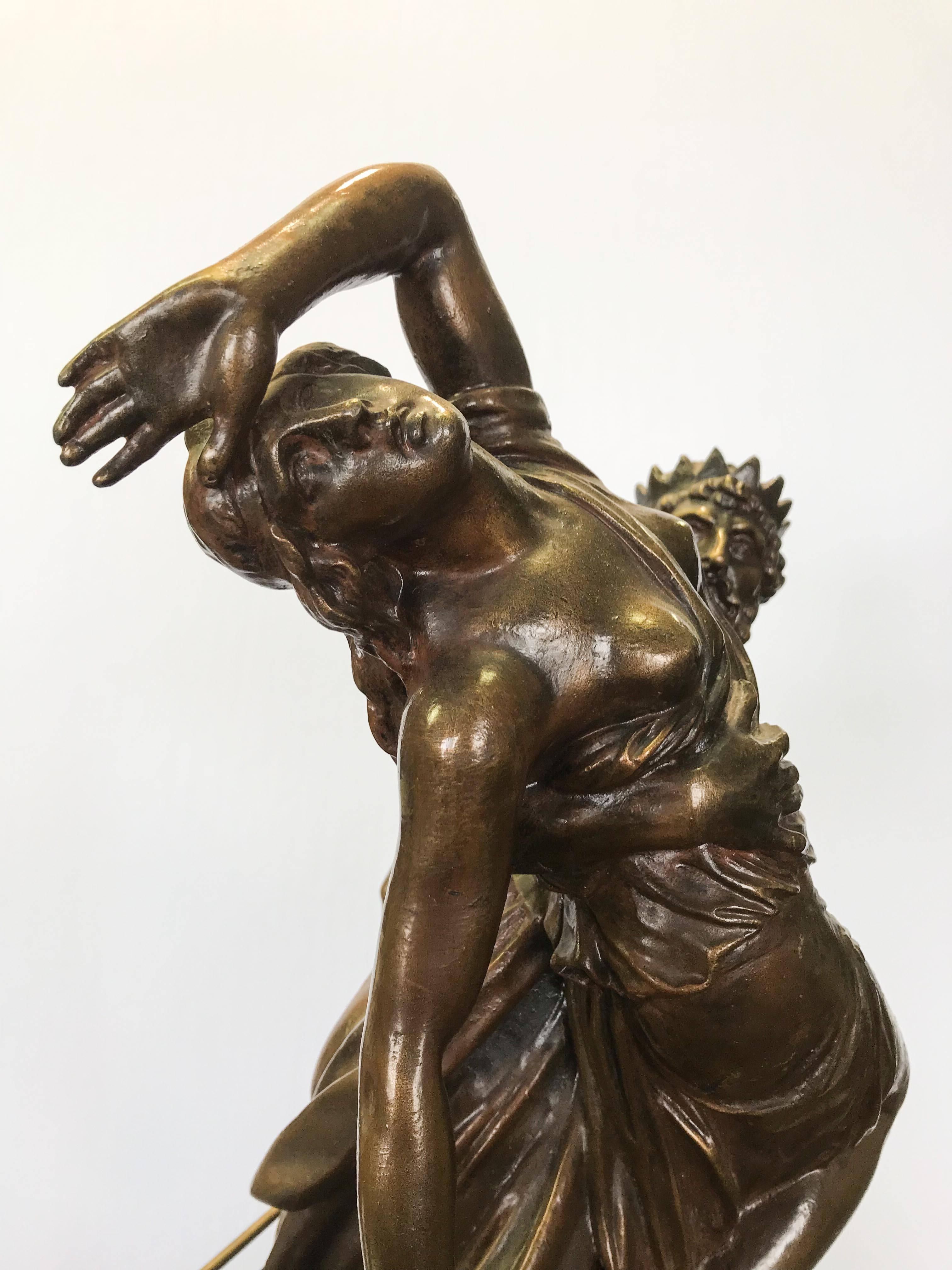 bronze clodion