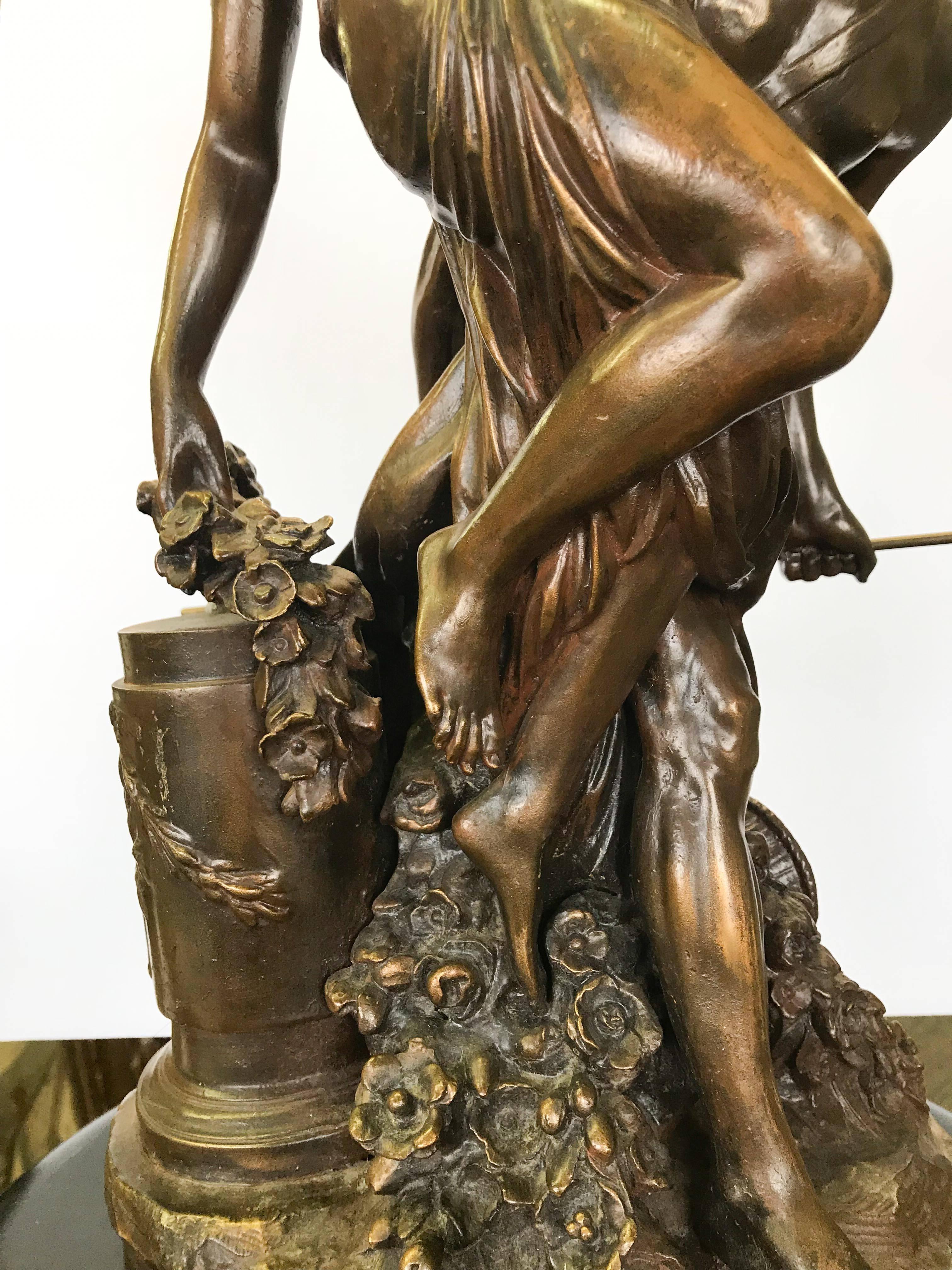 'Abduction of Persephone' French Bronze after Clodion In Good Condition For Sale In Vancouver, BC