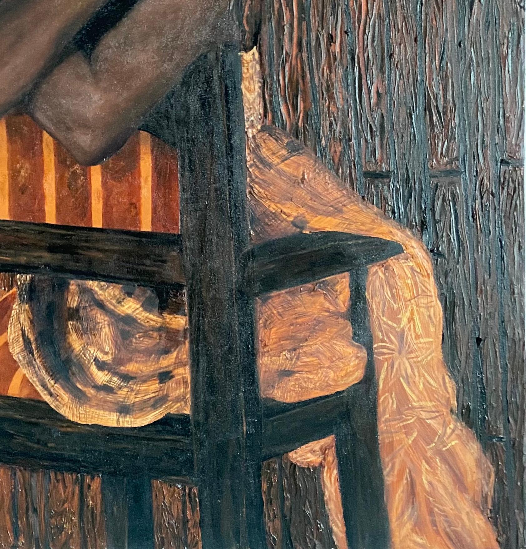 How Did We Get Here? - 21st Century, Contemporary, Figurative, Portrait, Modern For Sale 1