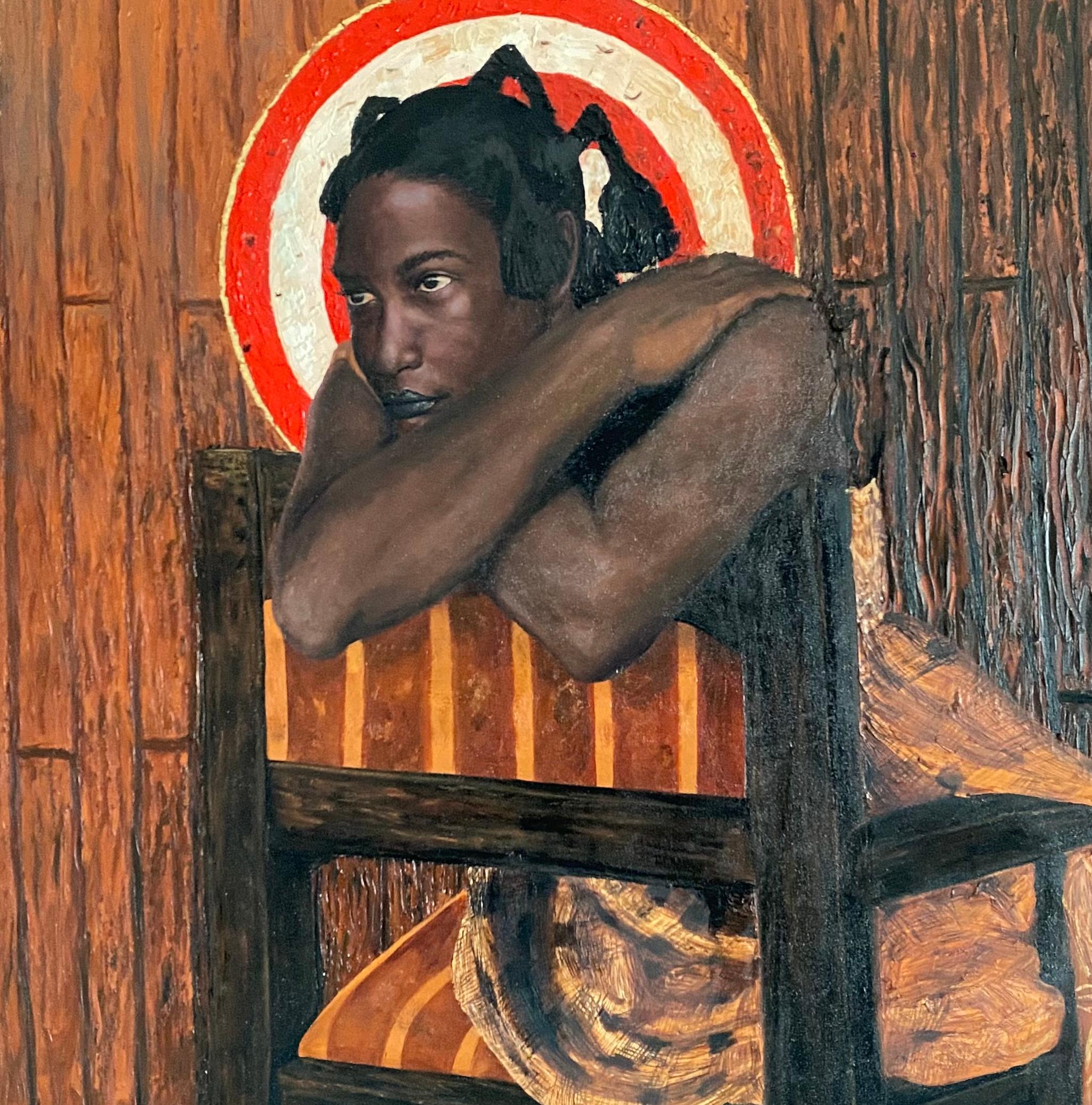 How Did We Get Here? - 21st Century, Contemporary, Figurative, Portrait, Modern For Sale 2