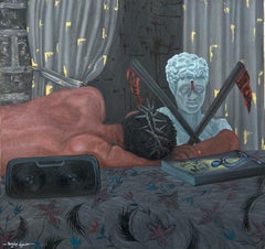 Things Fall Apart 2 (Los hombres no lloran) - Siglo XXI Contemporáneo, Figurativo