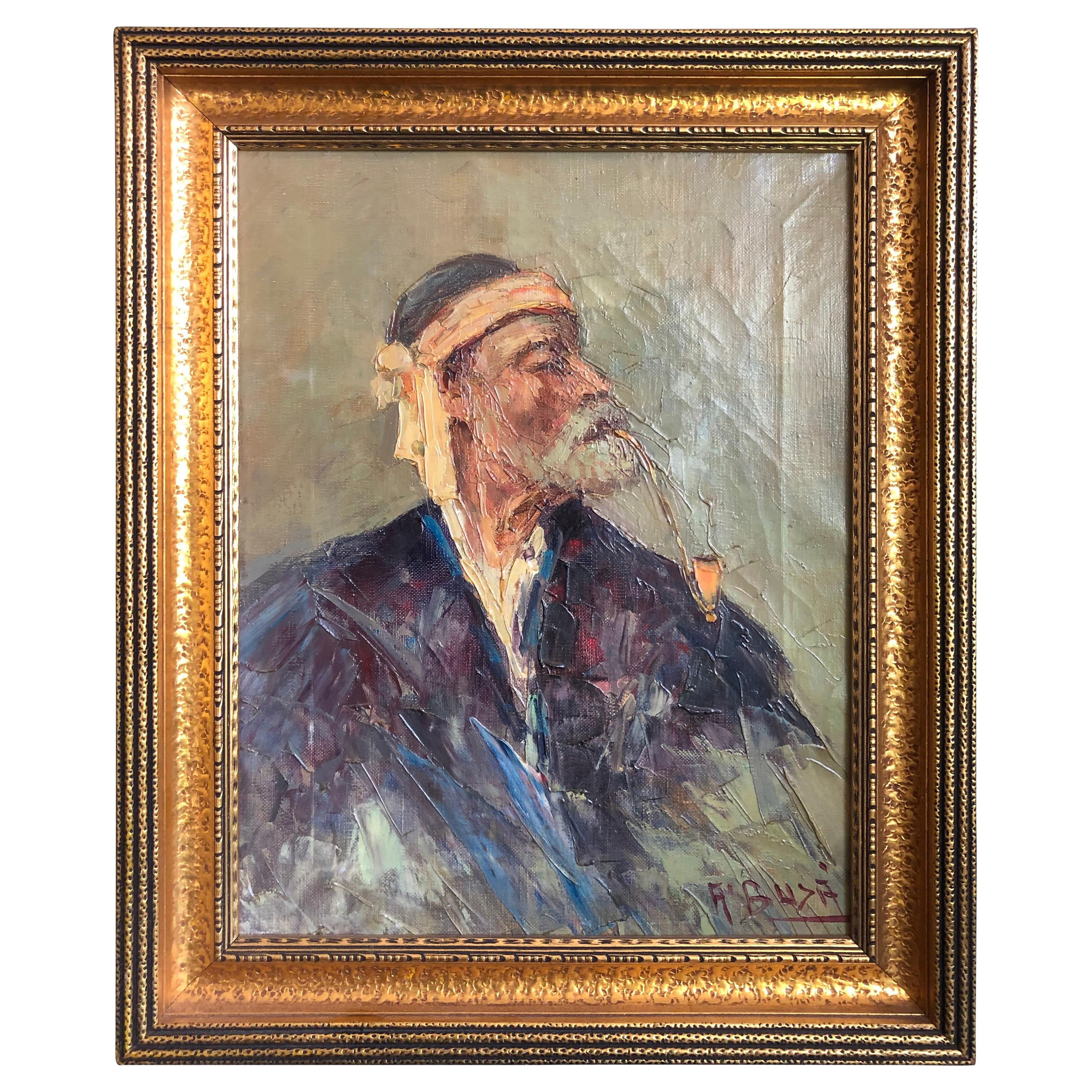 Abdurrahim Buza, Olio su tela
