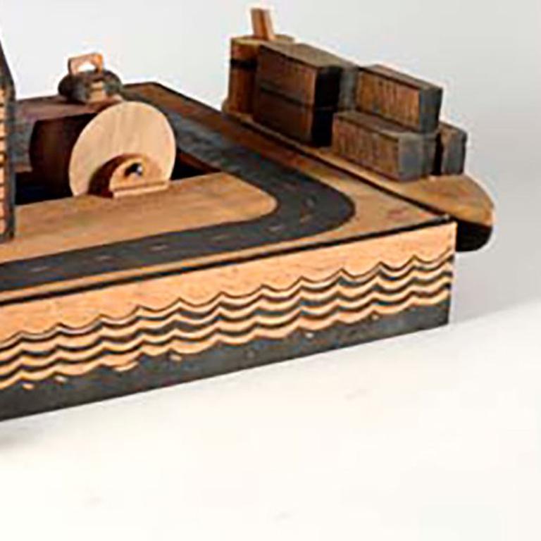 19 x 25 x 20 inches  Hand carved wood sculpture, Woodcut, canvas

About Abel Barroso

Born in Pinar del Río, Cuba in 1971, artist and curator Abel Barroso studied art at the Escuela Nacional de Artes Plásticas (1990) and Instituto Superior de Arte