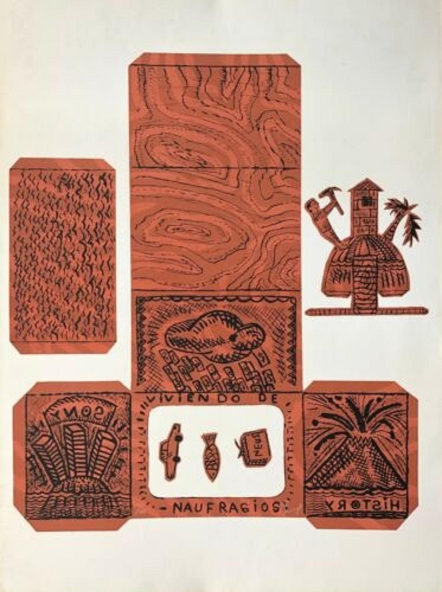Abel Barroso (Cuba, 1971)
'Naufragios', 
silkscreen on paper Velin Arches 300 g.
30 x 19.7 in. (76 x 50 cm.)
Edition of 40
ID: BAO-301
Unframed