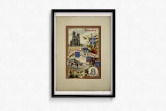 Circa 1900 Original poster "Champagne Département de la Marne" by Abel Jamas
