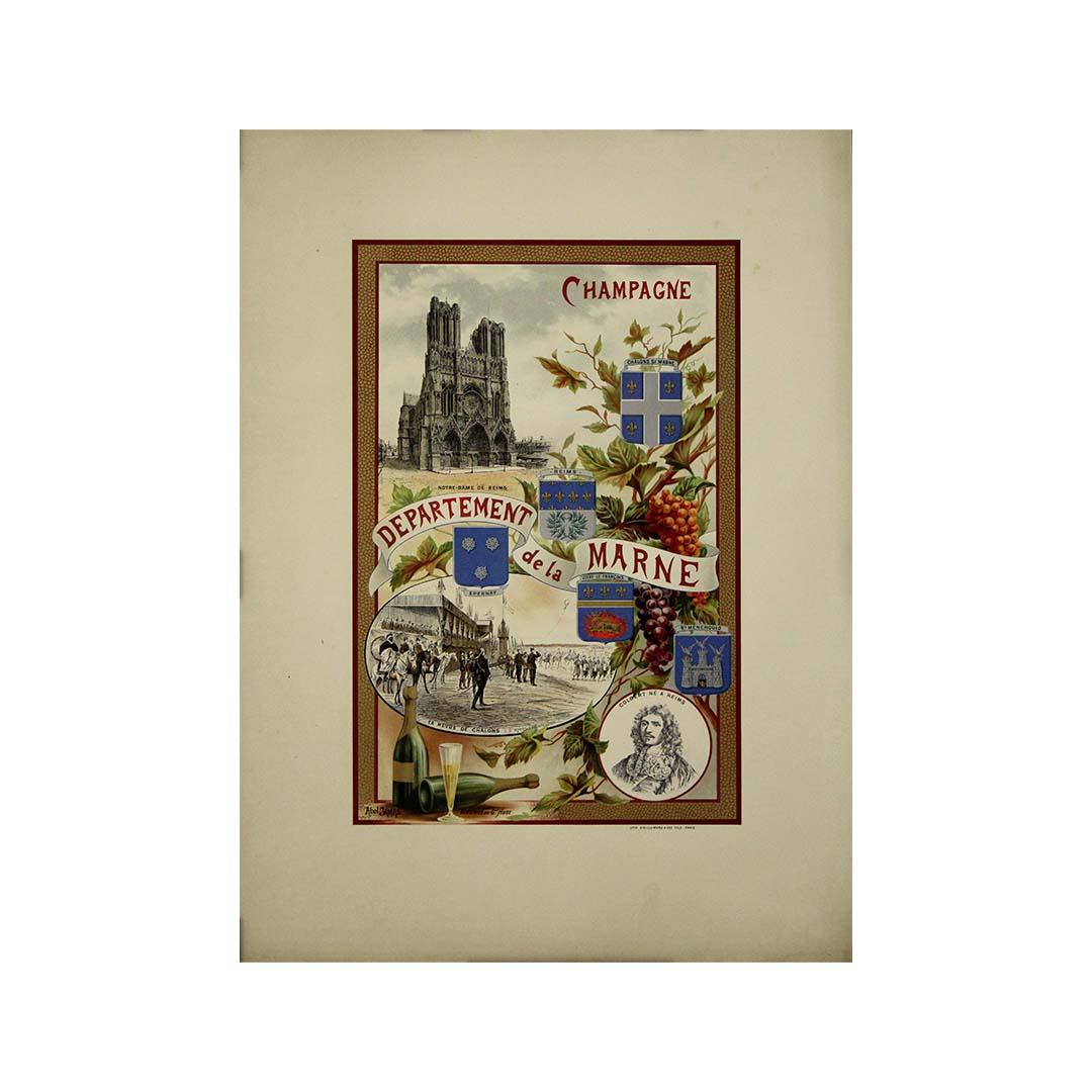 Circa 1900 Cartel original 