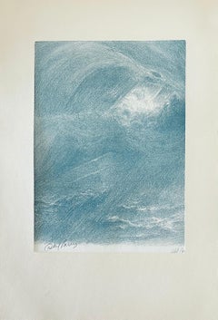 Abel Pann Israeli Bezalel Art School Litografia Judaica Stampa biblica Arte ebraica