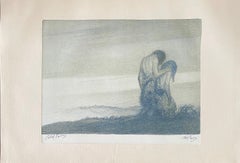 Abel Pann Escuela Bezalel israelí Litografía Judaica Estampa bíblica Arte judío