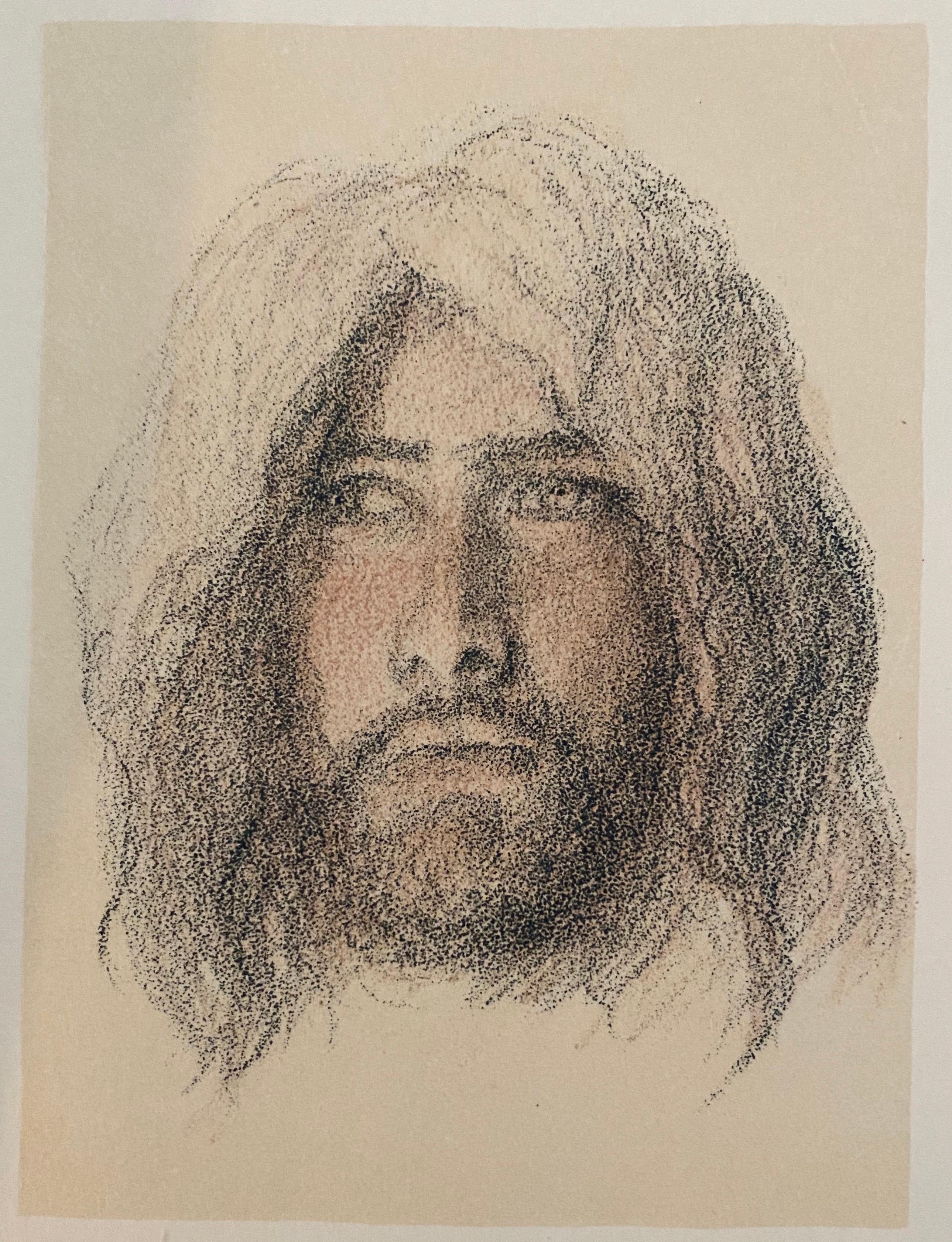Abel Pann Israeli Bezalel Art School Litografia Judaica Stampa biblica Arte ebraica in vendita 4