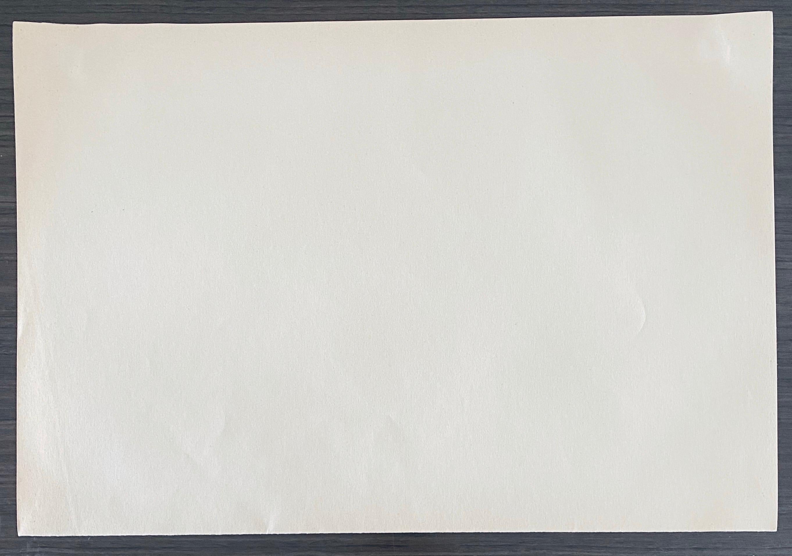 Abel Pann Israeli Bezalel Art School Litografia Judaica Stampa biblica Arte ebraica in vendita 5