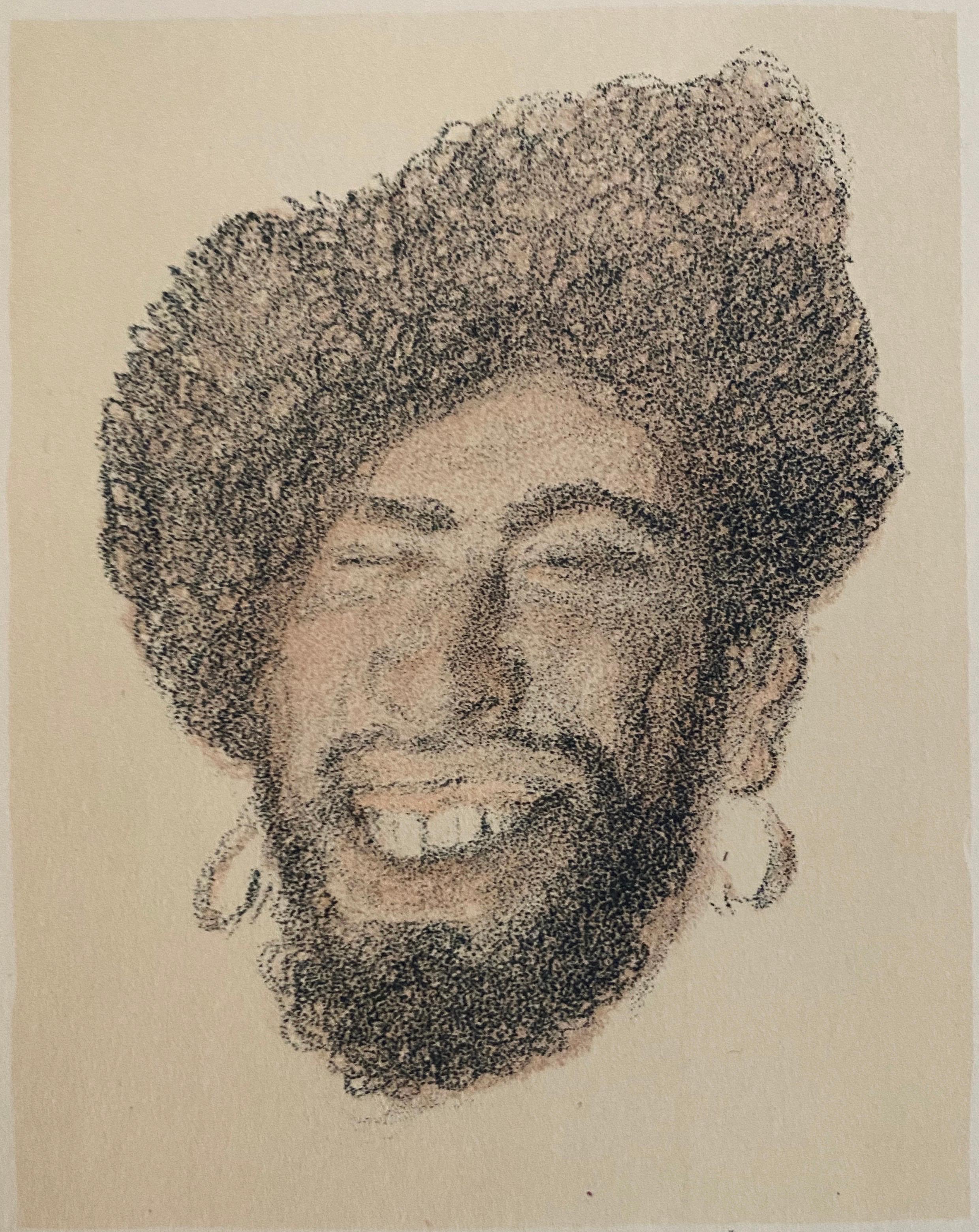 Abel Pann Israeli Bezalel Art School Litografia Judaica Stampa biblica Arte ebraica in vendita 5