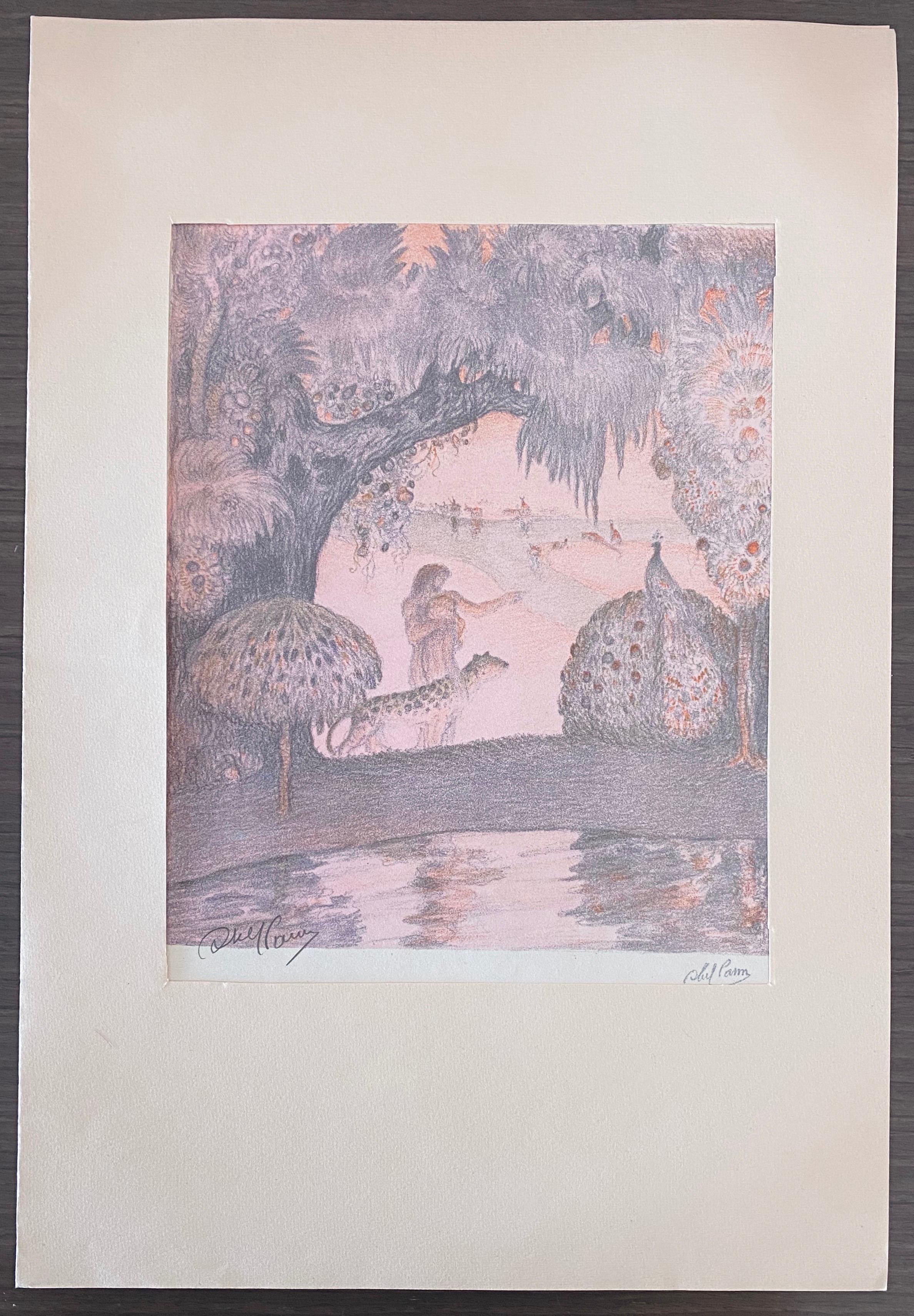 Abel Pann (1883-1963) era un pittore ebreo europeo che si stabilì nel quartiere Talpiot di Gerusalemme all'inizio del XX secolo e insegnò all'Academy Arts di Bezalel sotto la guida di Boris Schatz.
Abba Pfeffermann (poi Abel Pann), nato in Lettonia