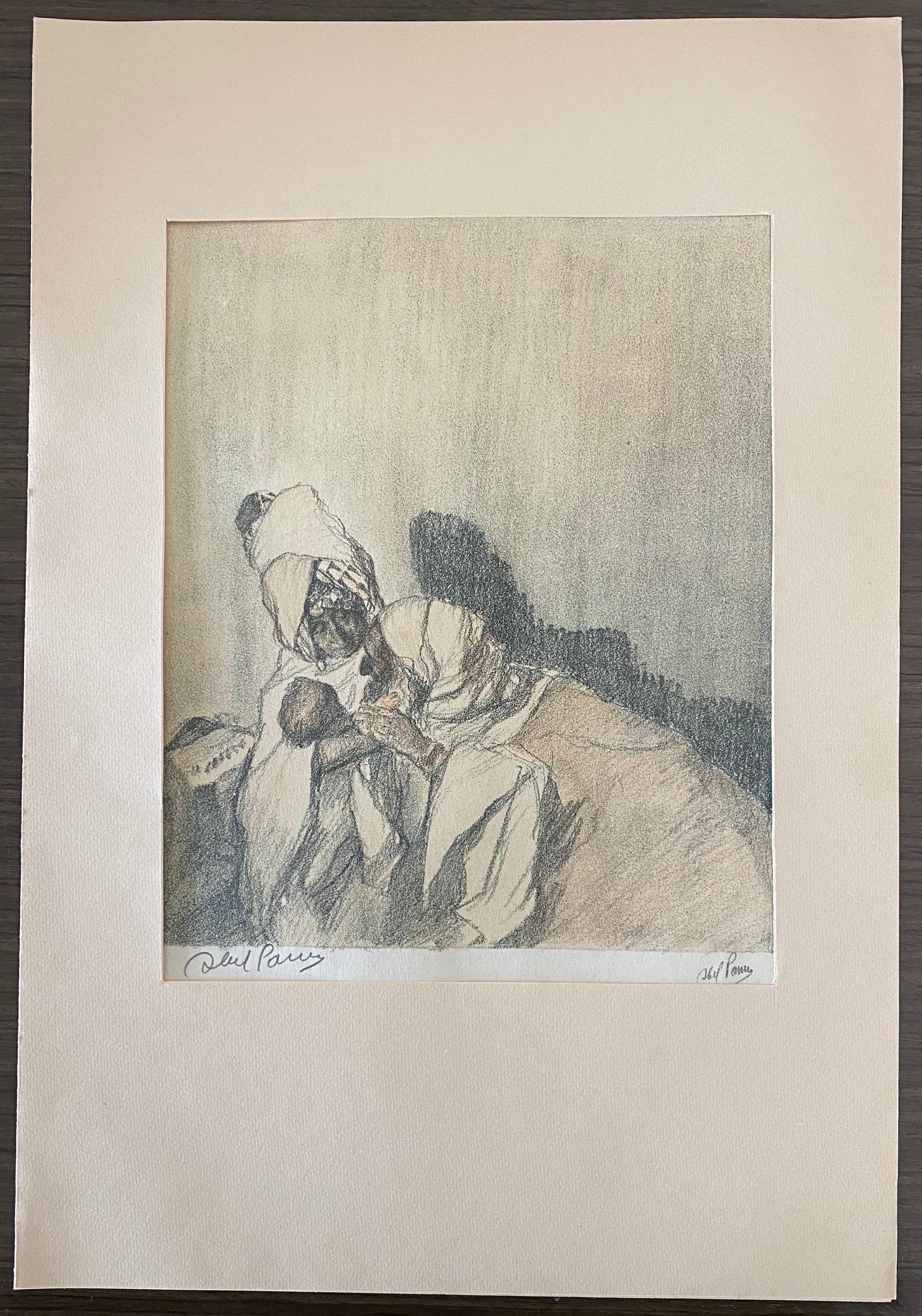 Abel Pann (1883-1963) era un pittore ebreo europeo che si stabilì nel quartiere Talpiot di Gerusalemme all'inizio del XX secolo e insegnò all'Academy Arts di Bezalel sotto la guida di Boris Schatz.
Abba Pfeffermann (poi Abel Pann), nato in Lettonia