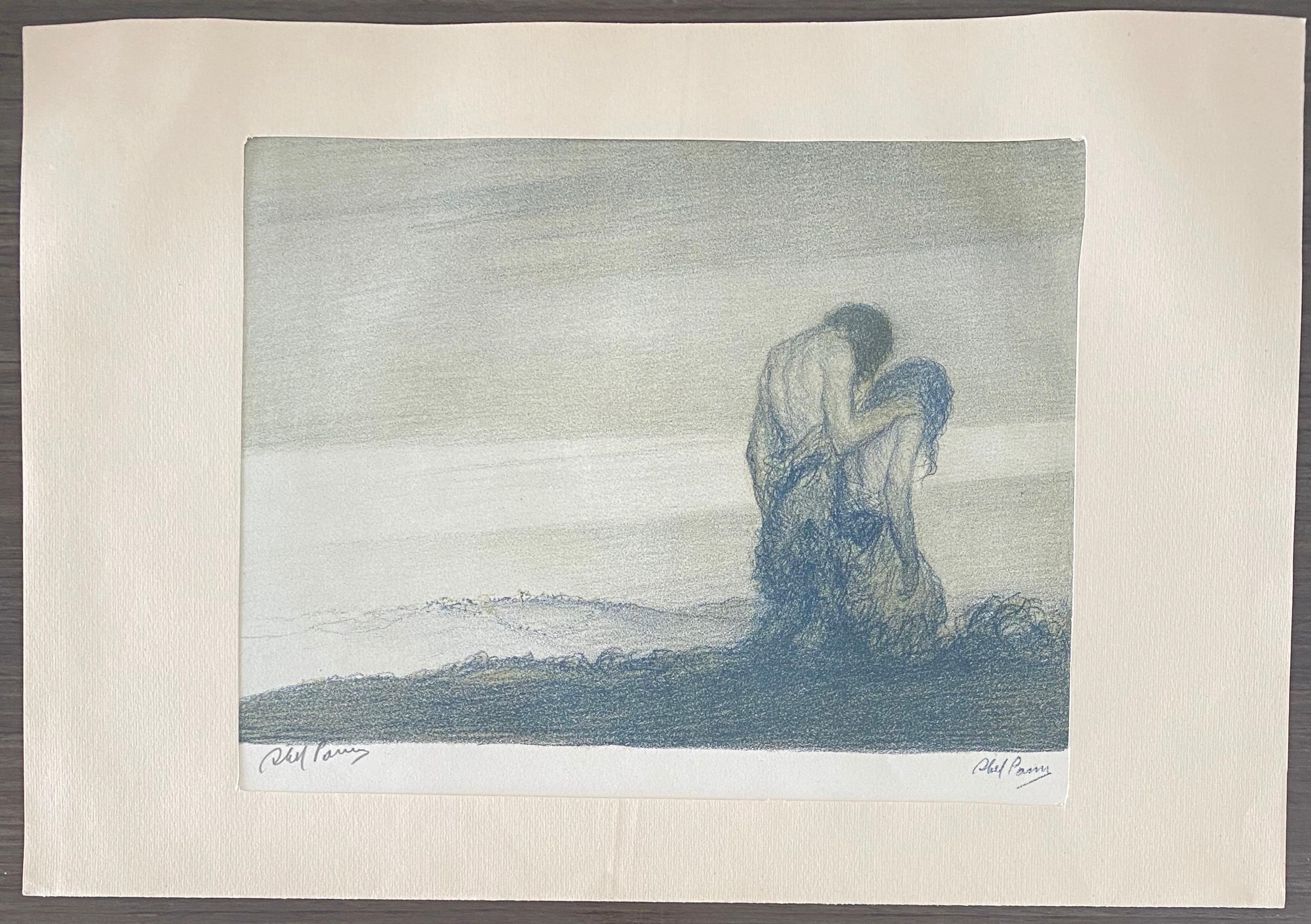 Abel Pann (1883-1963) era un pittore ebreo europeo che si stabilì nel quartiere Talpiot di Gerusalemme all'inizio del XX secolo e insegnò all'Academy Arts di Bezalel sotto la guida di Boris Schatz.
Abba Pfeffermann (poi Abel Pann), nato in Lettonia