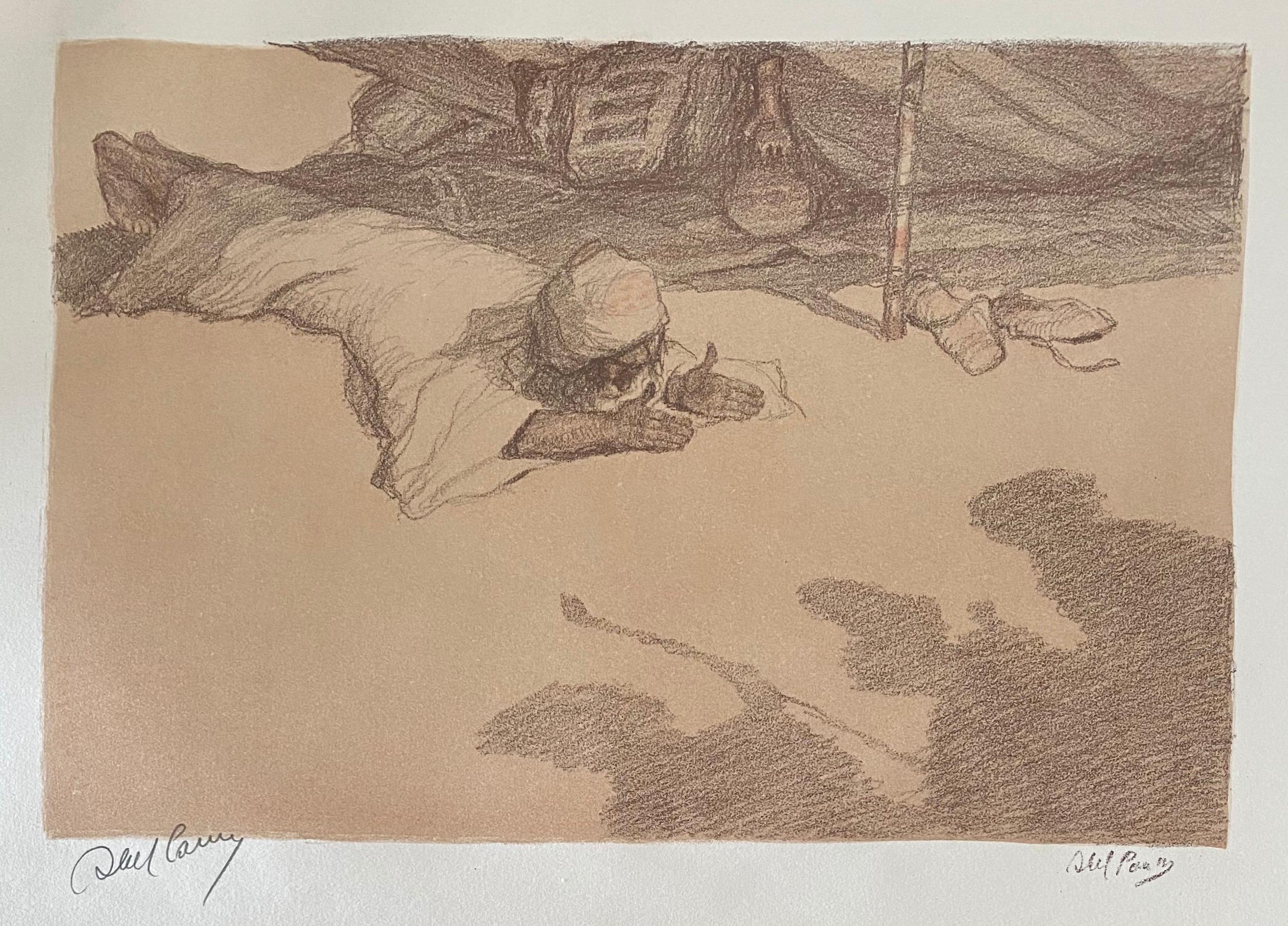 Abel Pann (1883-1963) era un pittore ebreo europeo che si stabilì nel quartiere Talpiot di Gerusalemme all'inizio del XX secolo e insegnò all'Academy Arts di Bezalel sotto la guida di Boris Schatz.
Abba Pfeffermann (poi Abel Pann), nato in Lettonia